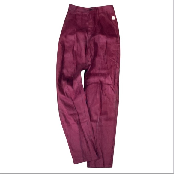 Vintage A. Smile Red & Blue Striped Pants